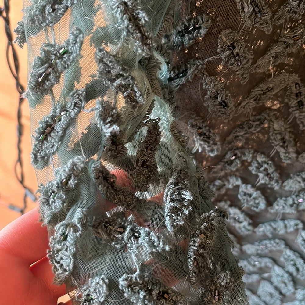 Anthropologie Tracy Reese Underwood/Shera Long-sleeve Shift Dress, Lace - Picture 5 of 13